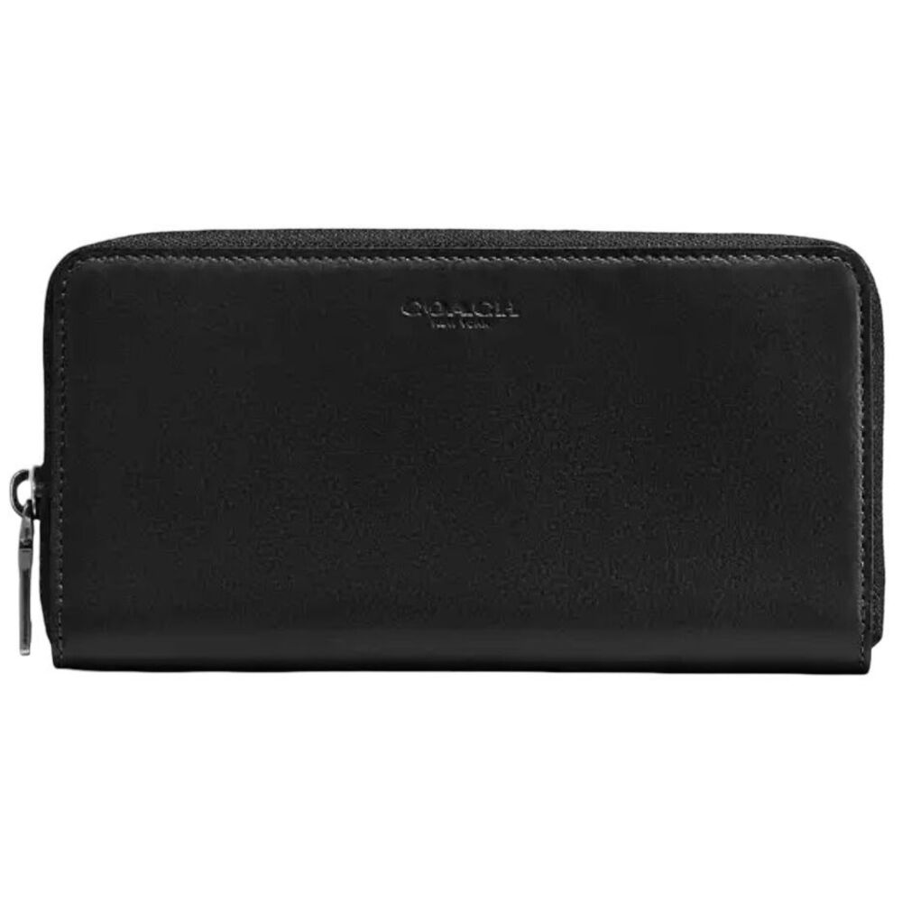 Coach Leather Accordion Wallet